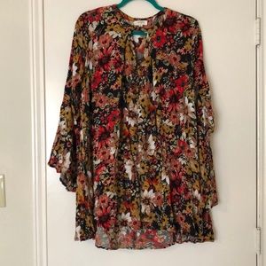 Floral Tunic Top/Dress